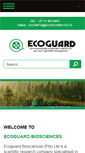 Mobile Screenshot of ecoguard.co.za